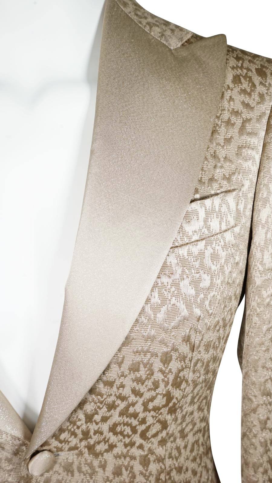 Champagne Oro Ghepardo Jacket-4