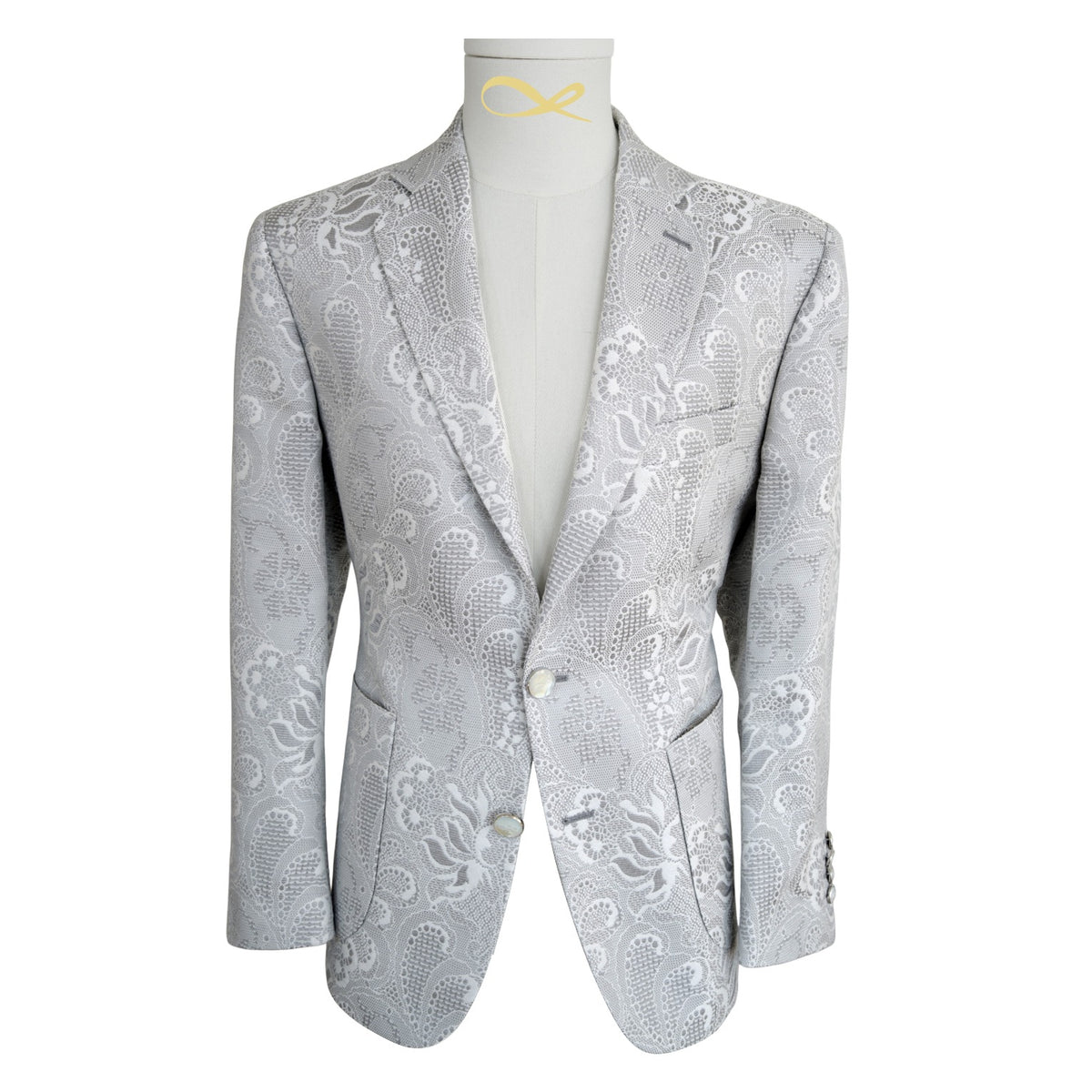 Grigio Damask Jacket-4