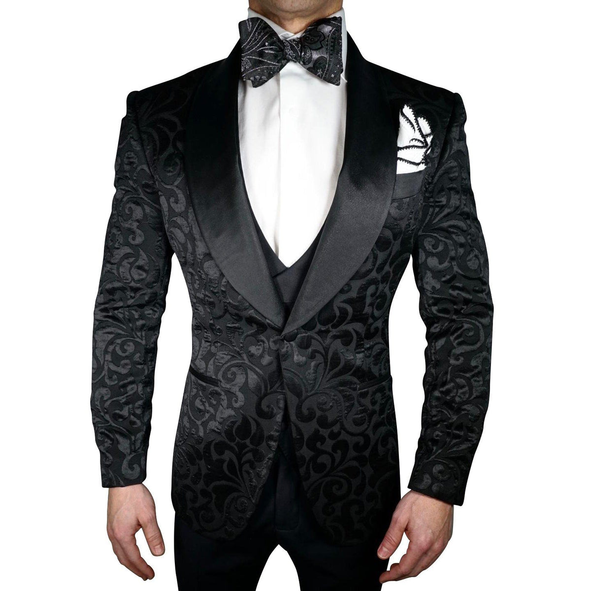Black Paisley Dinner Jacket @ The Vault-4