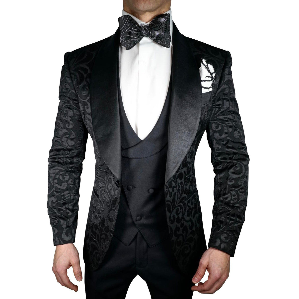 Black Paisley Dinner Jacket @ The Vault-1
