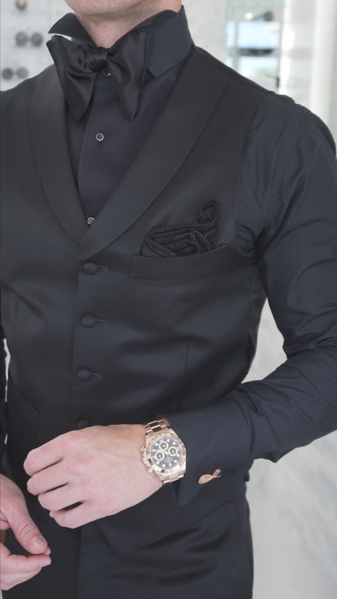 Champagne Oro Paisley Dinner Jacket-3