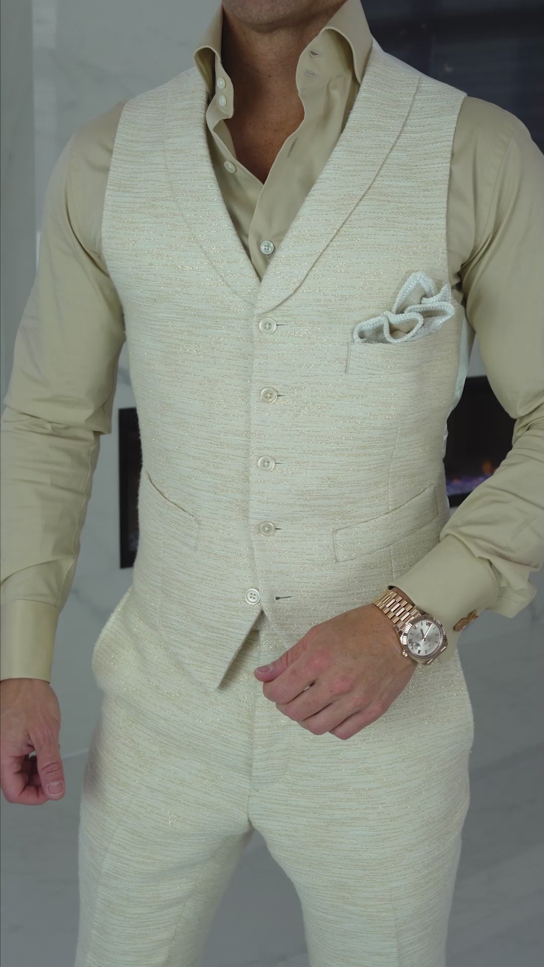 Electrum Tweed Trousers @ The Vault