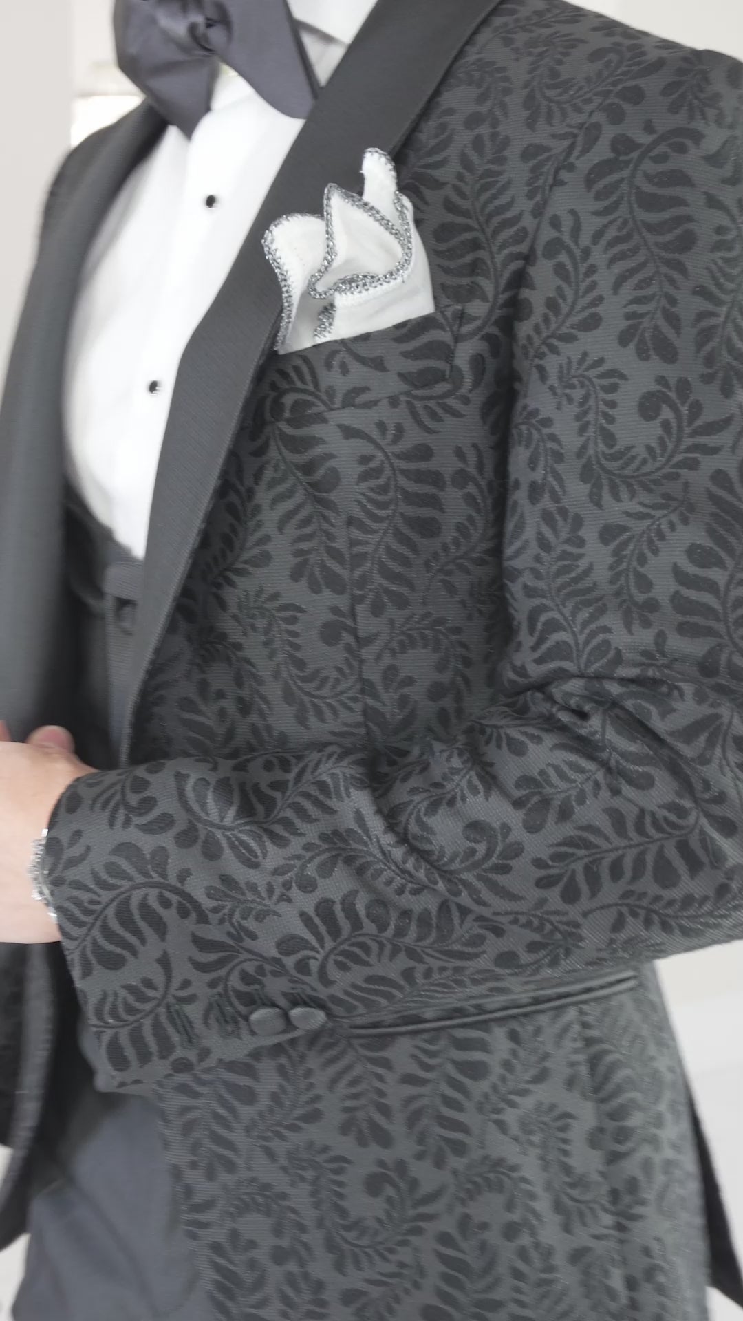 Charcoal Evento Trousers-2