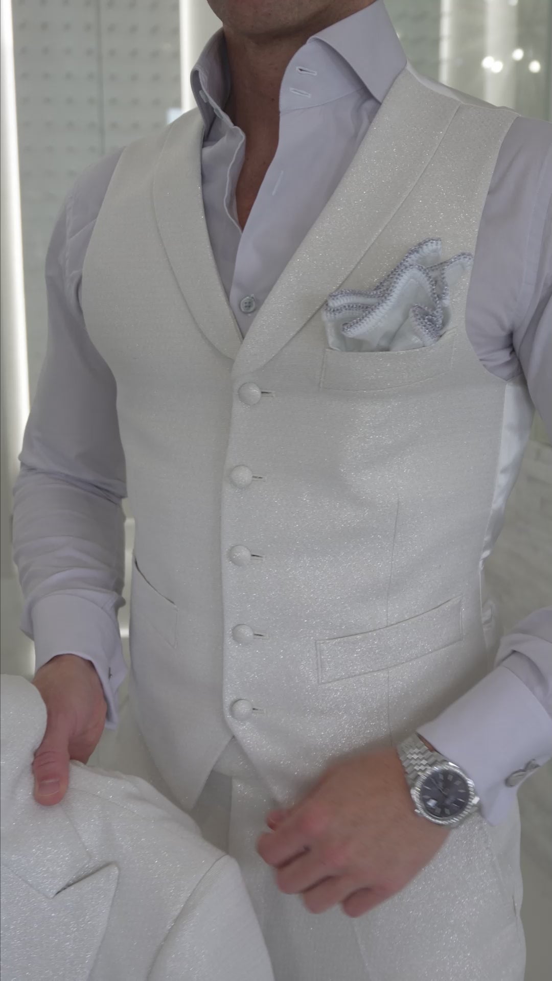 Frost Perla Ciottoli Waistcoat-2