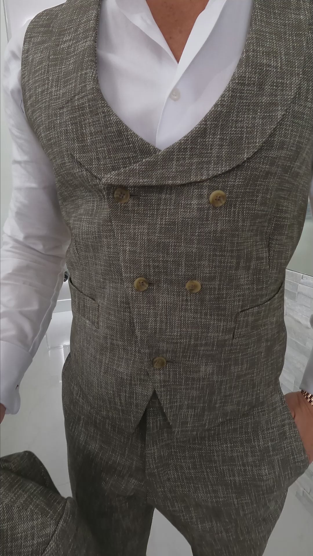 Hazel Lino Tweed Jacket-3