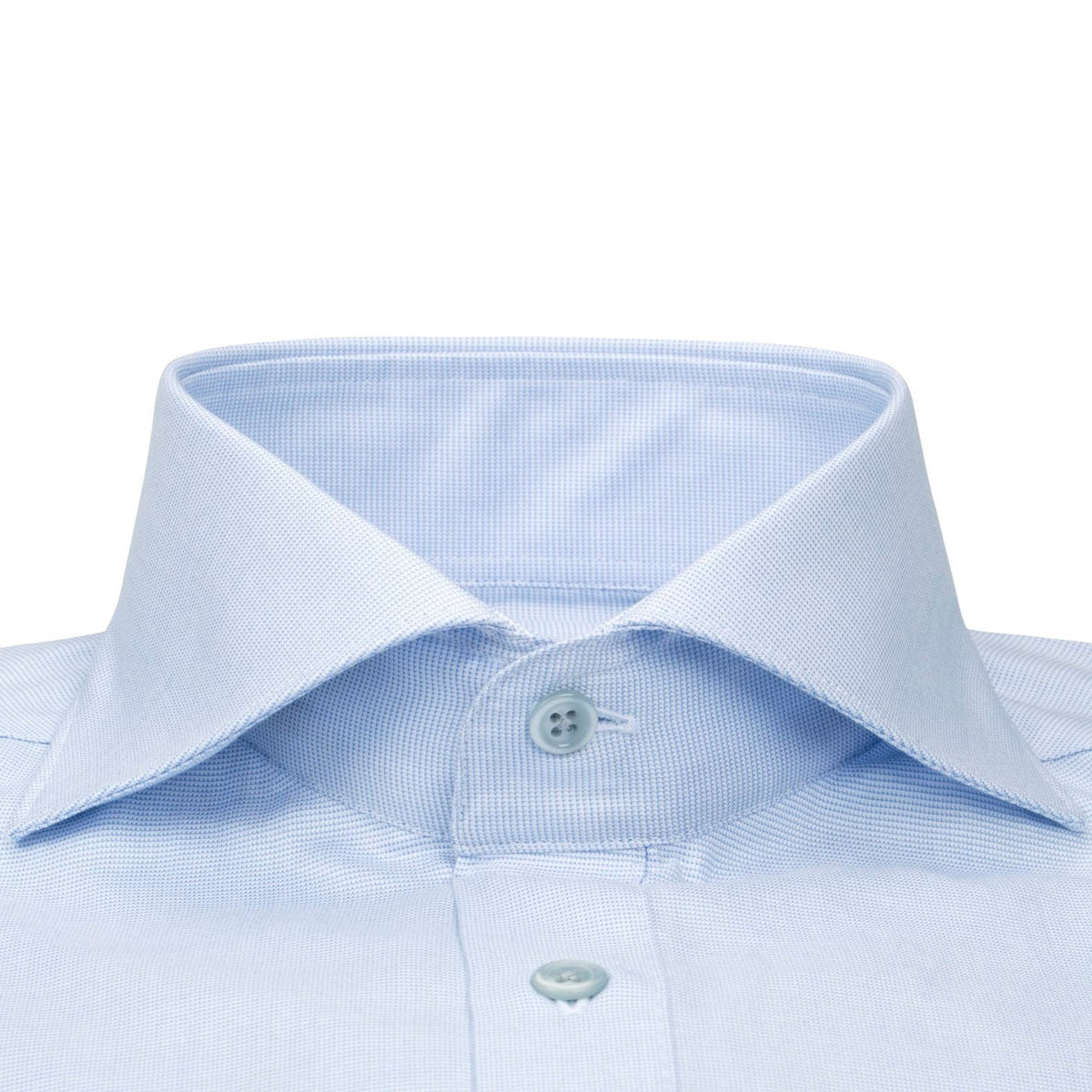 Powder Blu Weavetex Dress Shirt @ The vault-4