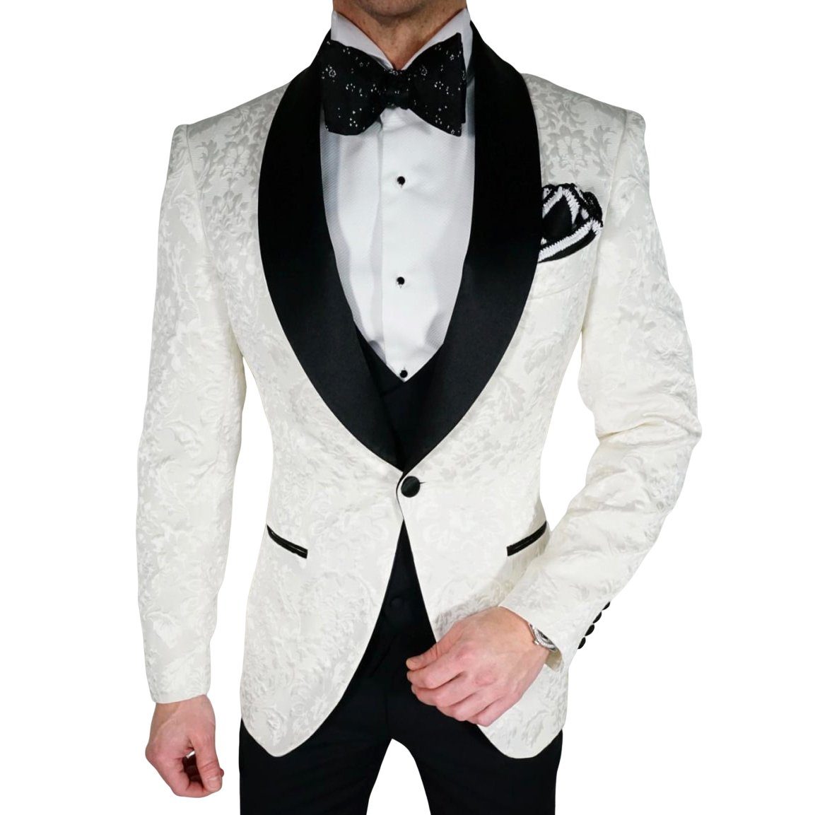 Vanilla & Black Fiore Dinner Jacket @ The Vault-4